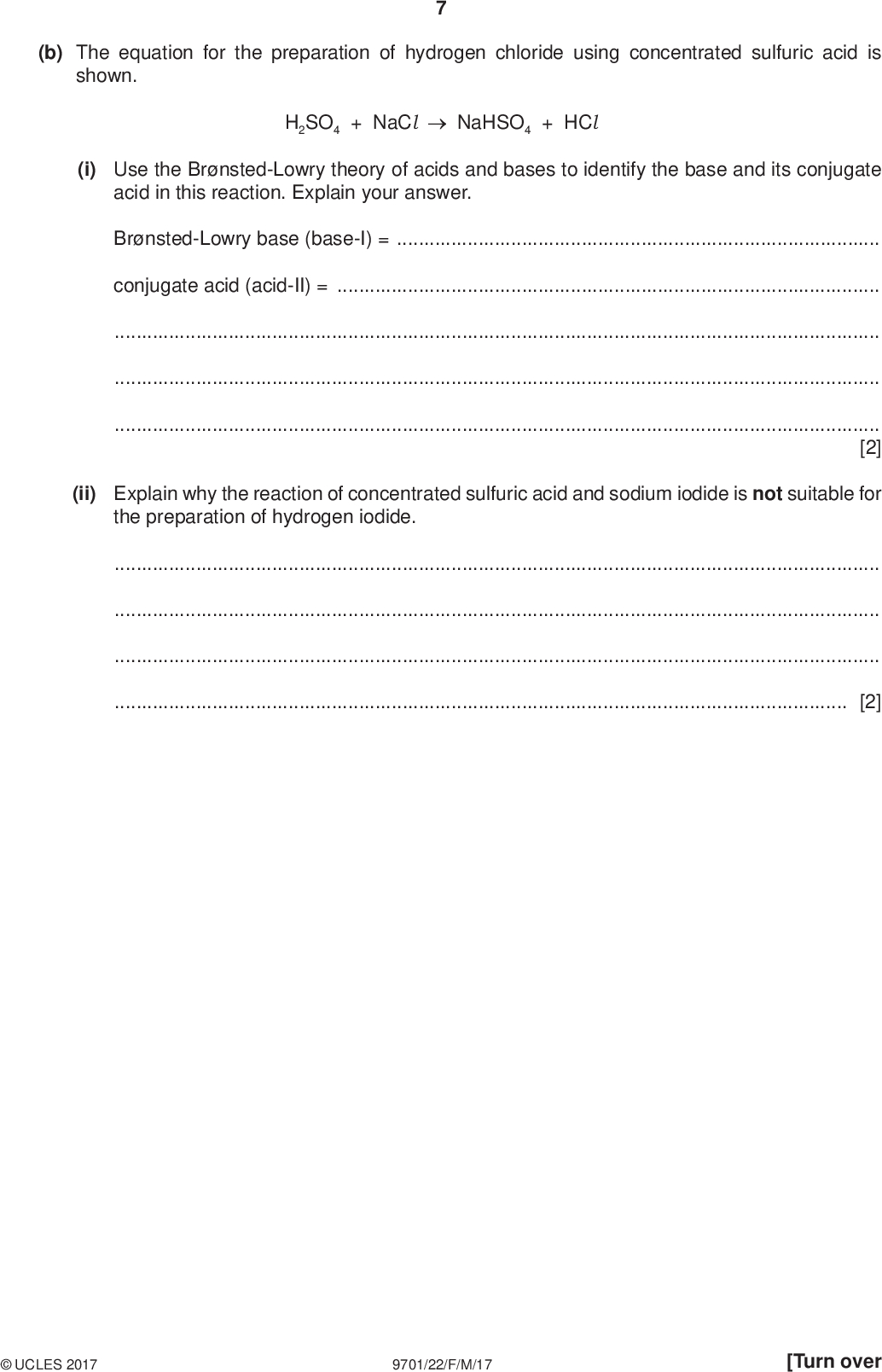 CIE Mar 2017 v2 Paper 2 Q2 (with explained solutions)