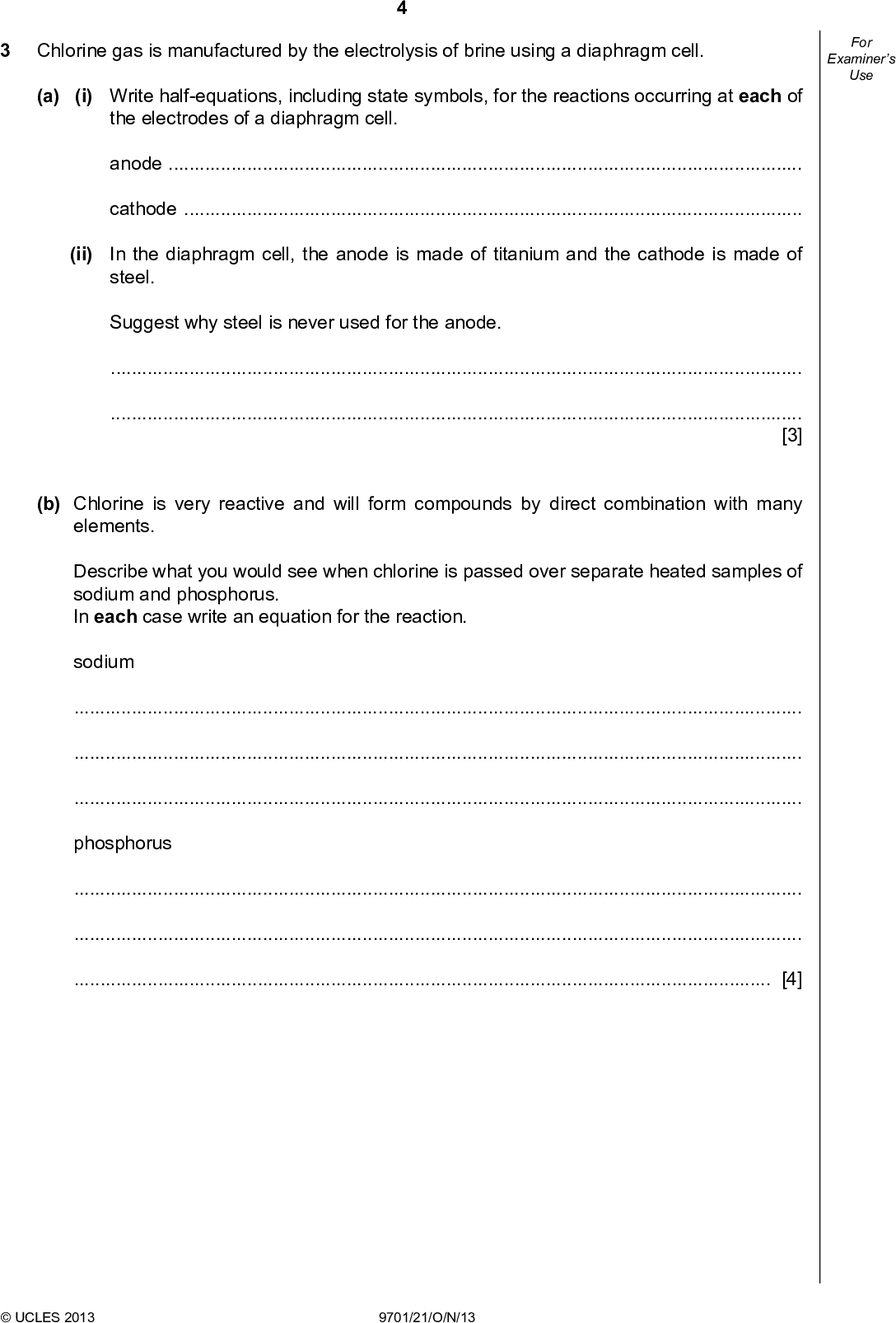 PMT $%&'()*#+, !"# -,* A& &*32("#+%&;09	&,0+):0/$)"%1&-'&$3%&%2%/$"(2'9#9&(:&-"#+%&)9#+;&0&1#073"0;,&/%226 L/M& LEM& &!"#$%&302:`%F)0$#(+9.&#+/2)1#+;&9$0$%&9',-(29.&:("&$3%&"%0/$#(+9&(//)""#+;&0$&=/9B&(:& $3%&%2%/$"(1%9&(:&0&1#073"0;,&/%226 0+(1%&&6666666666666666666666666666666666666666666666666666666666666666666666666666666666666666666666666666666666666666666666666 /0$3(1%&&6666666666666666666666666666666666666666666666666666666666666666666666666666666666666666666666666666666666666666666666 LEEM& &?+&$3%&1#073"0;,&/%22.&$3%&0+(1%	&,01%&(:&$#$0+#),&0+1&$3%&/0$3(1%	&,01%&(:& 9$%%26 &E);;%9$&43'&9$%%2	&+%G%"&)9%1&:("&$3%&0+(1%6 &666666666666666666666666666666666666666666666666666666666666666666666666666666666666666666666666666666666666666666666666666666666666 &666666666666666666666666666666666666666666666666666666666666666666666666666666666666666666666666666666666666666666666666666666666666 IWJ L<M& &*32("#+%& #9& G%"'& "%0/$#G%& 0+1& 4#22& :(",& /(,7()+19& -'& 1#"%/$& /(,-#+0$#(+& 4#$3& ,0+'& %2%,%+$96 &<%9/"#-%&430$&'()&4()21&9%%&43%+&/32("#+%	&7099%1&(G%"&9%70"0$%&3%0$%1&90,72%9&(:& 9(1#),&0+1&73(973(")96 &?+&=/9B&/09%&4"#$%&0+&%F)0$#(+&:("&$3%&"%0/$#(+6 9(1#), &6666666666666666666666666666666666666666666666666666666666666666666666666666666666666666666666666666666666666666666666666666666666666666666 &6666666666666666666666666666666666666666666666666666666666666666666666666666666666666666666666666666666666666666666666666666666666666666666 &6666666666666666666666666666666666666666666666666666666666666666666666666666666666666666666666666666666666666666666666666666666666666666666 73(973(")9 &6666666666666666666666666666666666666666666666666666666666666666666666666666666666666666666666666666666666666666666666666666666666666666666 &6666666666666666666666666666666666666666666666666666666666666666666666666666666666666666666666666666666666666666666666666666666666666666666 &6666666666666666666666666666666666666666666666666666666666666666666666666666666666666666666666666666666666666666666666666666666666666&&IbJ ]&P*TAE&L[VW YZ[VLV=BVW<br />
 PMT $%&'()*#+, !"# -,* L9M& &*32("#+%&"%0/$9&4#$3&0F)%()9&9(1#),&3'1"(H#1%&#+&$4(&1#::%"%+$&40'9.&1%7%+1#+;&(+&$3%& /(+1#$#(+9&)9%16&?+&%0/3&/09%.&40$%".&9(1#),&/32("#1%&0+1&(+%&($3%"&/32("#+%`/(+$0#+#+;& /(,7()+1&0"%&:(",%16 &R("&=/9B&/(+1#$#(+&-%2(4.&;#G%&$3%&:(",)20&(:&$3%&;:B=>&/32("#+%`/(+$0#+#+;&/(,7()+1& 0+1&9$0$%&$3%&(H#10$#(+&+),-%"&(:&/32("#+%&#+&#$6 /(+1#$#(+ :(",)20&(:&;:B=> /32("#+%`/(+$0#+#+;&/(,7()+1 (H#10$#(+&+),-%"&(: /32("#+%&#+&$3#9&/(,7()+1 /(21&1#2)$%&B0=a^0F 3($&/(+/%+$"0$%1&B0=a^0F IbJ LNM& &N0;+%9#),&/32("#1%.&N;*!&L.&0+1&9#2#/(+&$%$"0/32("#1%.&E#*!&b.&%0/3&1#99(2G%&#+&("&"%0/$& 4#$3&40$%"6 &E);;%9$&$3%&077"(H#,0$%&7a&(:&$3%&9(2)$#(+&:(",%1&#+&=/9B&/09%6 N;*!&L&666666666666666666666666666666666& E#*!&b&666666666666666666666666666666666 &AH720#+.&4#$3&$3%&0#1&(:&0+&%F)0$#(+.&$3%&1#::%"%+/%&-%$4%%+&$3%&$4(&G02)%96 &6666666666666666666666666666666666666666666666666666666666666666666666666666666666666666666666666666666666666666666666666666666666666666666 &6666666666666666666666666666666666666666666666666666666666666666666666666666666666666666666666666666666666666666666666666666666666666666666 &6666666666666666666666666666666666666666666666666666666666666666666666666666666666666666666666666666666666666666666666666666666666666666666 &6666666666666666666666666666666666666666666666666666666666666666666666666666666666666666666666666666666666666666666666666666666666666&&IcJ I@($02O&VdJ ]&P*TAE&L[VW YZ[VLV=BVW H&C>F%;?=><br />
