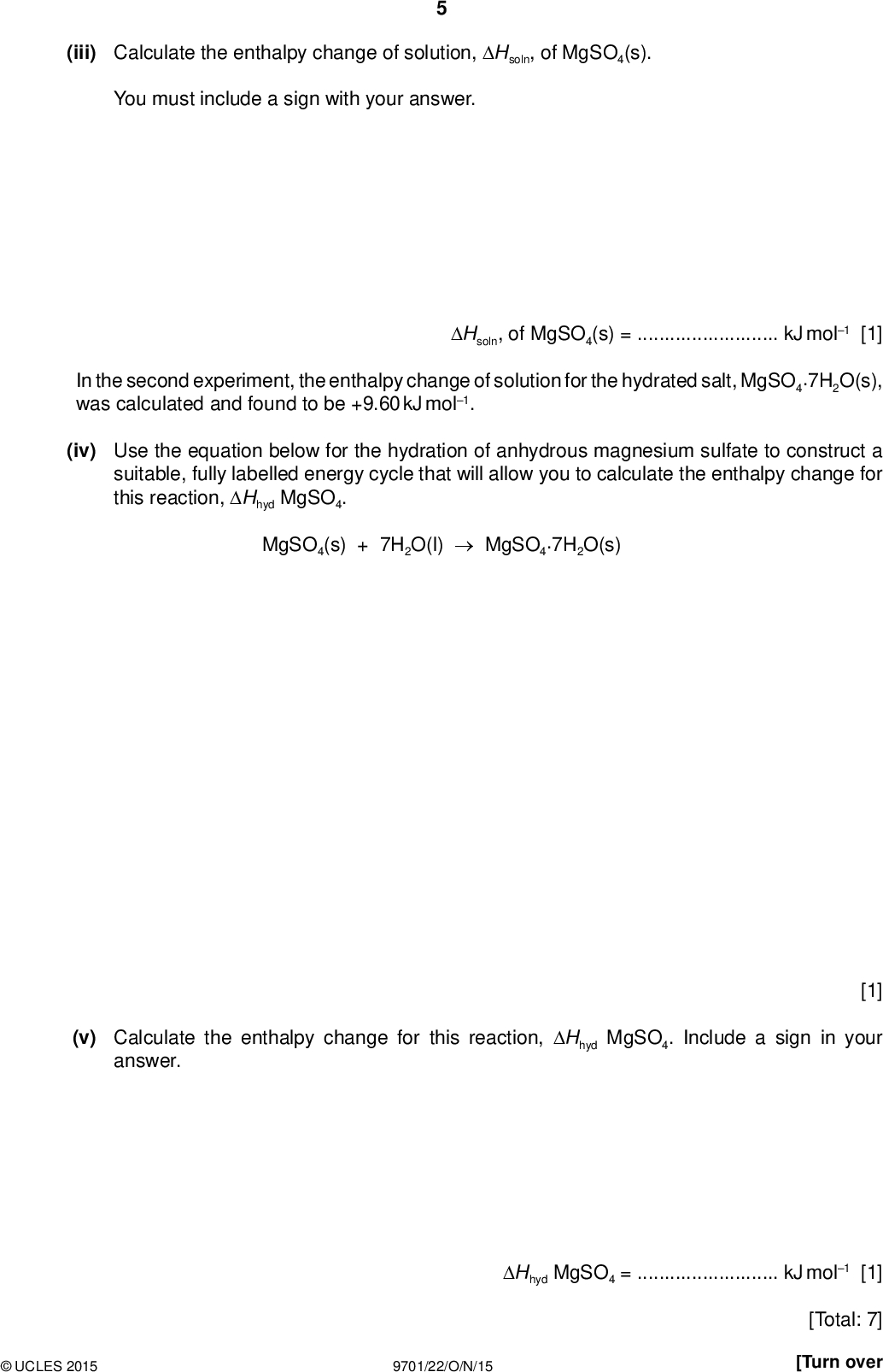 CIE Nov 2015 v2 Paper 2 Q2 (with explained solutions)